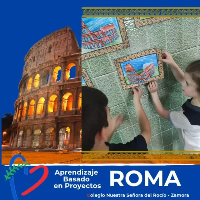 🏛️✨ ¡Ave familias! Los alumnos de 3º de educación infantil hemos viajado atrás en el tiempo... ¡hasta la antigua ROMA! 🏺🛡️

En el aula, hemos vivido una experiencia única trabajando sobre la cultura romana:
👗 Nos hemos vestido como auténticos romanos y romanas
🏗️ Hemos explorado sus construcciones: ¡coliseos, acueductos y templos!
🤝 Y todo con mucho trabajo en equipo, manos en acción y aprendizajes reales a través del juego y la experimentación 🙌🎨

¿Lo mejor? Que mientras aprenden, disfrutan utilizando una metodologías innovadoras, adaptadas a cada niño y niña, con la alegría y cercanía que nos caracteriza 🌟💚

#PequeñosRomanos #ProyectoRoma #EducamosConAmor #AmorDeDiosZamora #MetodologíasInnovadoras #AprenderJugando #CulturaRomana #AventurasEnElAula #TrabajoEnEquipo #ColegioNuestraSeñoraDelRocío #EducaciónIndividualizada #InnovaciónEducativa #CercaníaQueEduca #InfantilCreativa #NiñosFelices #AulasVivas